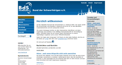 Desktop Screenshot of bds-hh.de